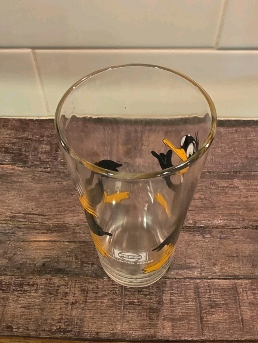 Vintage Pepsi Collector Series Daffy Duck Drinking Glass